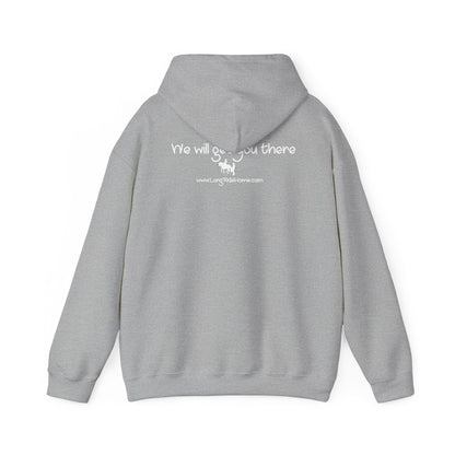 Long Ride Home White Logo Hoodie