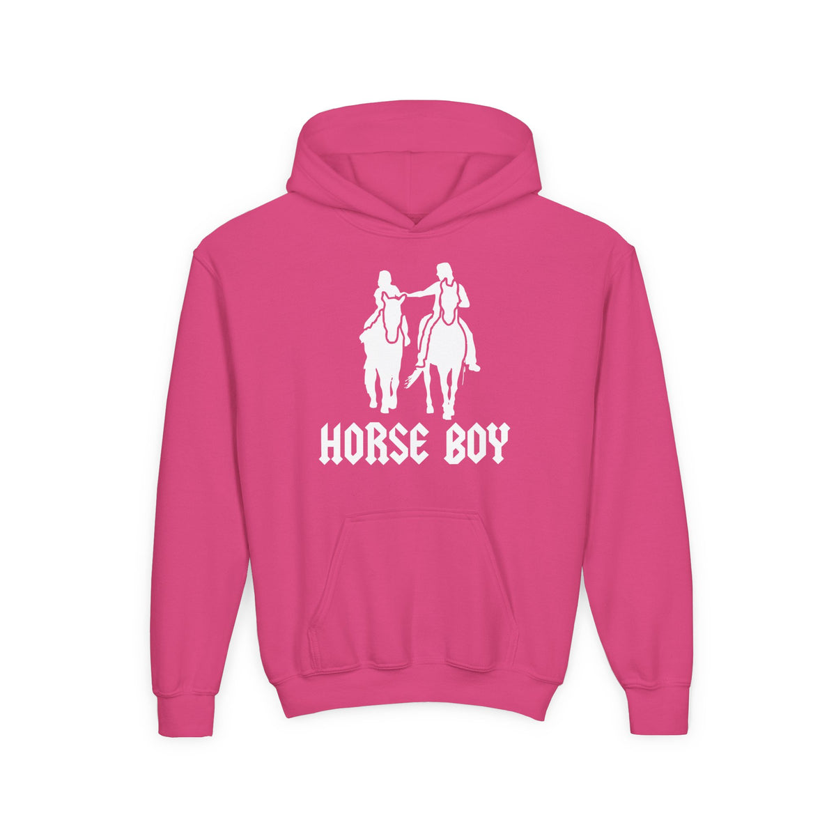 Horse Boy - Youth Heavy Blend Hooded Sweatshirt
