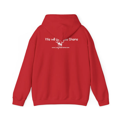Long Ride Home White Logo Hoodie