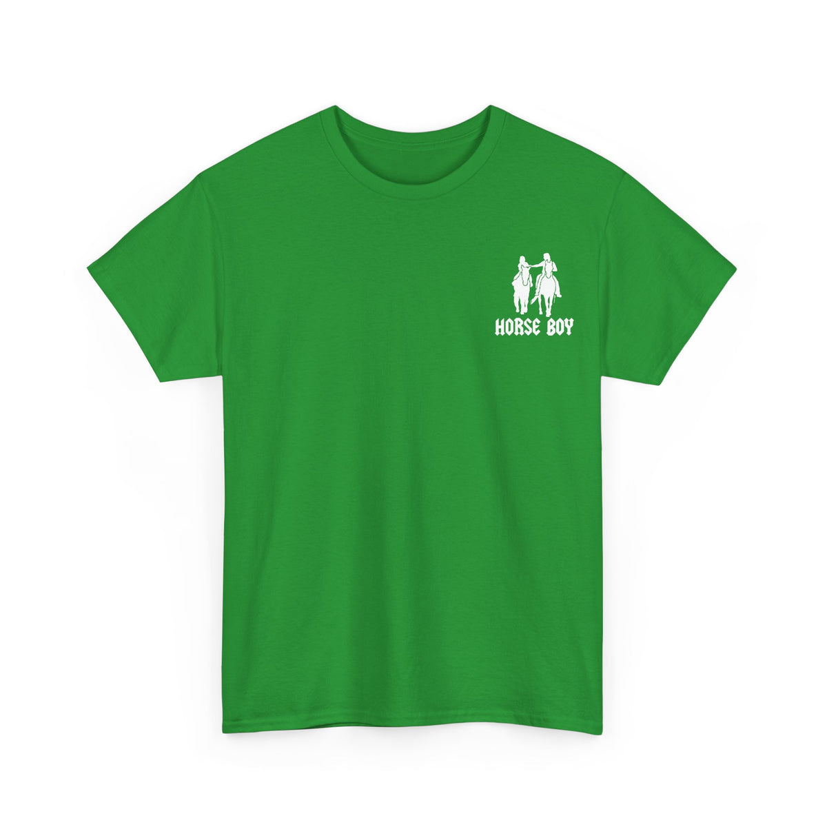 EU Printer - Horse Boy - Unisex Heavy Cotton Tee