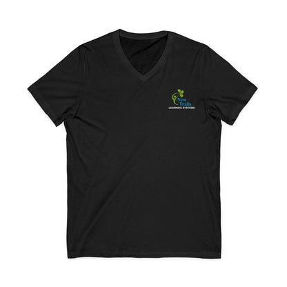 NTLS - Unisex Jersey Short Sleeve V-Neck Tee