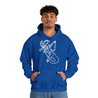 EU printer - Fireblizzard - Unisex Heavy Blend™ Hooded Sweatshirt