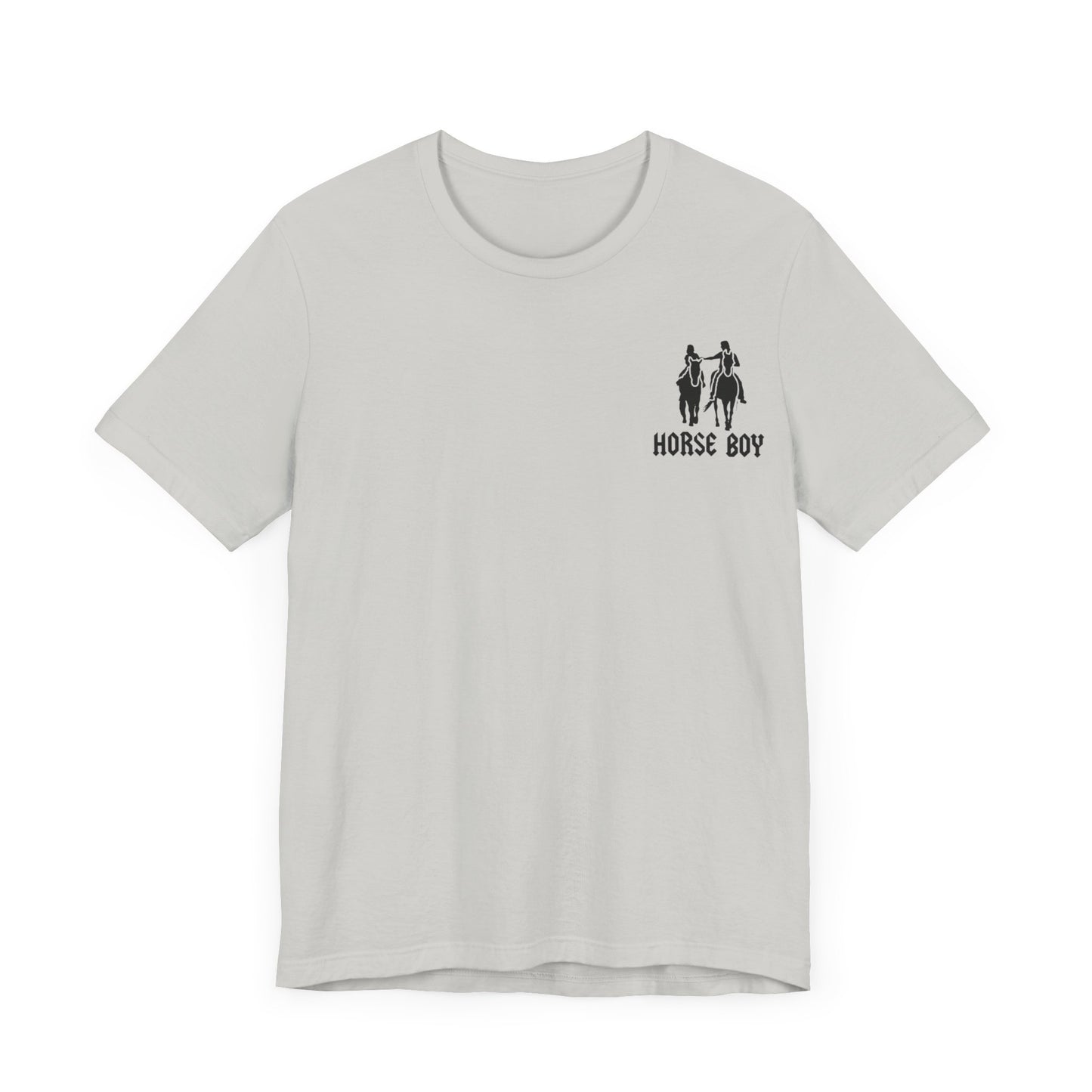 Horse Boy - Live Free Ride Free - Light colors -  Unisex Jersey Short Sleeve Tee