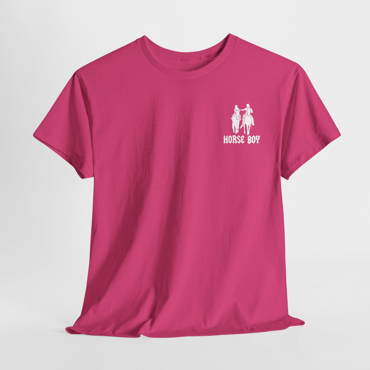 EU Printer - Horse Boy - Unisex Heavy Cotton Tee