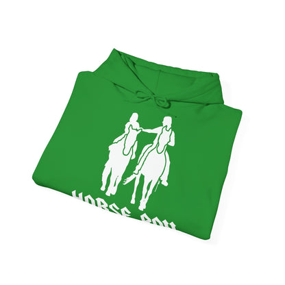 EU printer - Horse Boy Hoodie - Unisex Heavy Blend™ Hooded Sweatshirt