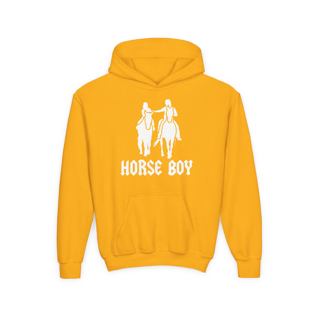 Horse Boy - Youth Heavy Blend Hooded Sweatshirt
