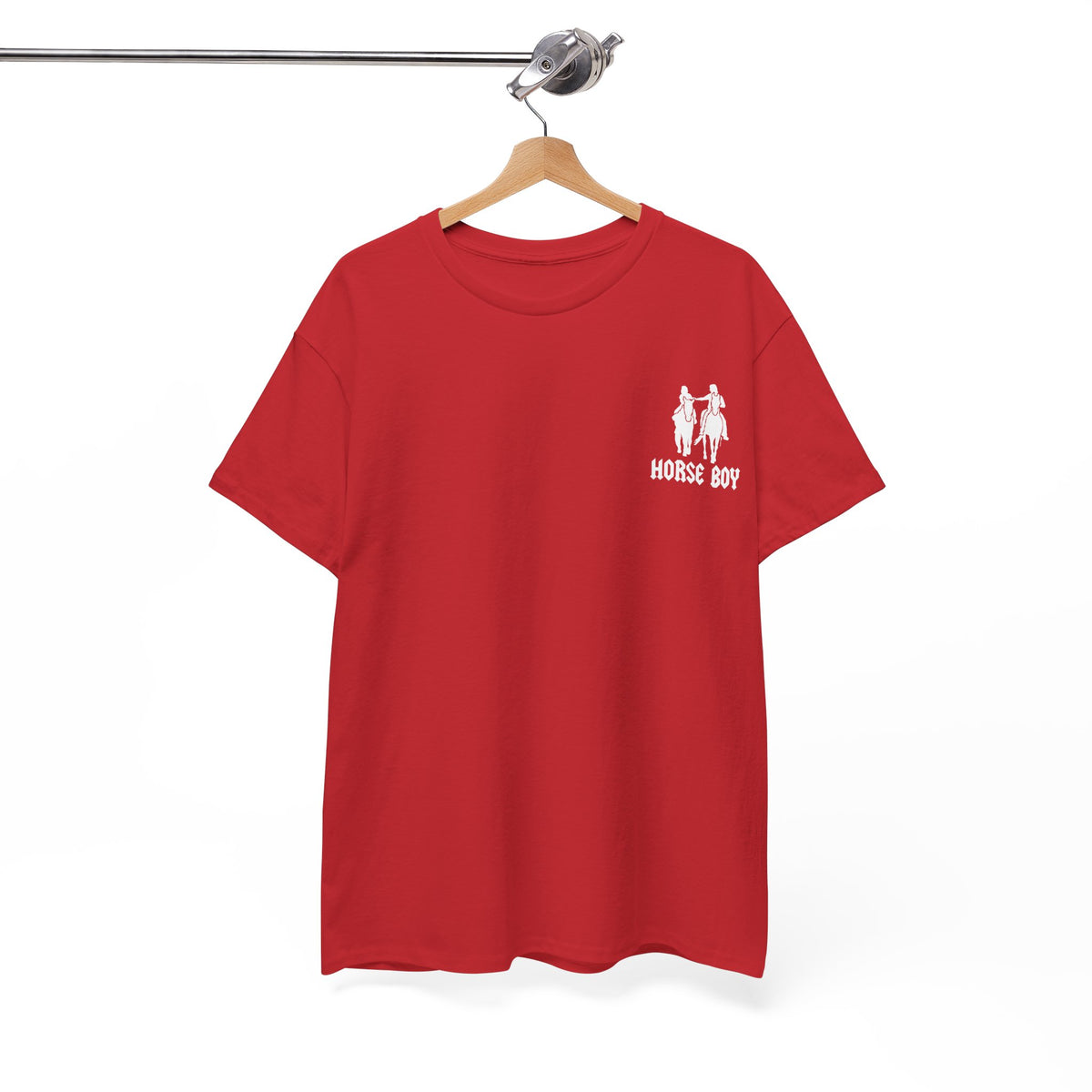 EU Printer - Horse Boy - Unisex Heavy Cotton Tee
