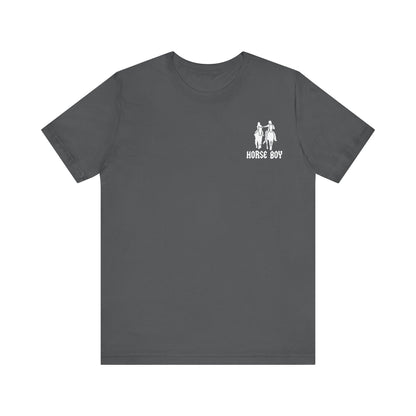 Horse Boy - Live Free Ride Free - Unisex Jersey Short Sleeve Tee