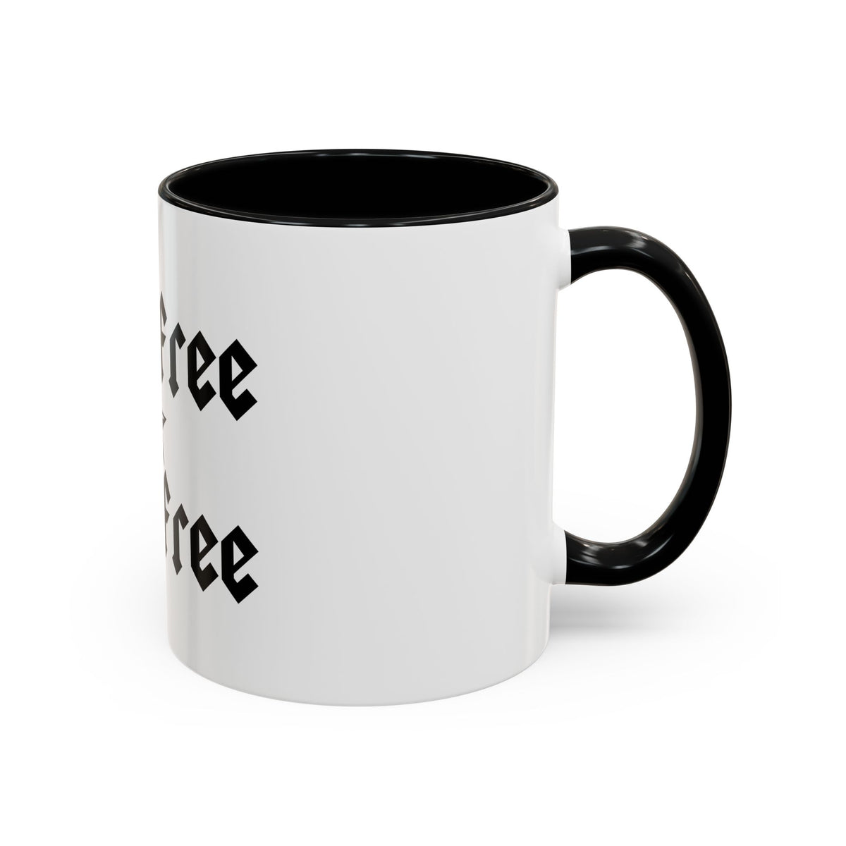 Live Free Ride Free - Accent Coffee Mug (11, 15oz)