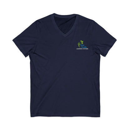 NTLS - Unisex Jersey Short Sleeve V-Neck Tee