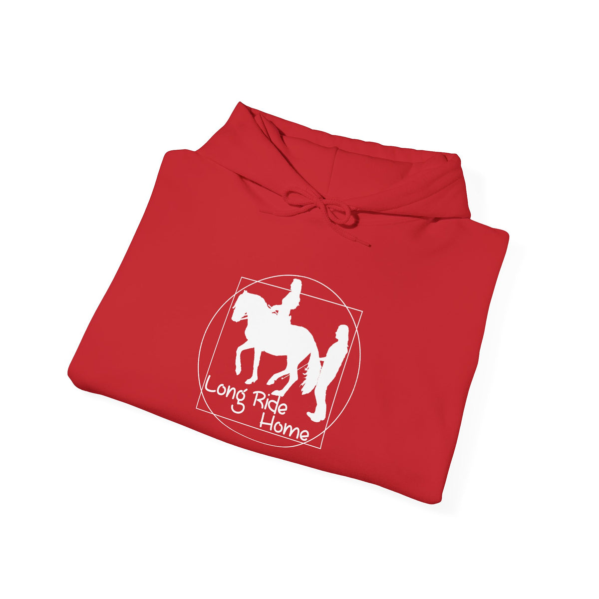 Long Ride Home White Logo Hoodie