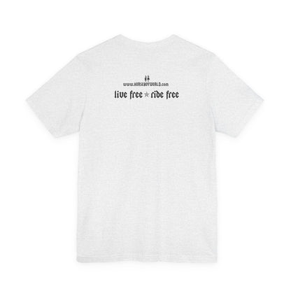 Horse Boy - Live Free Ride Free - Light colors -  Unisex Jersey Short Sleeve Tee