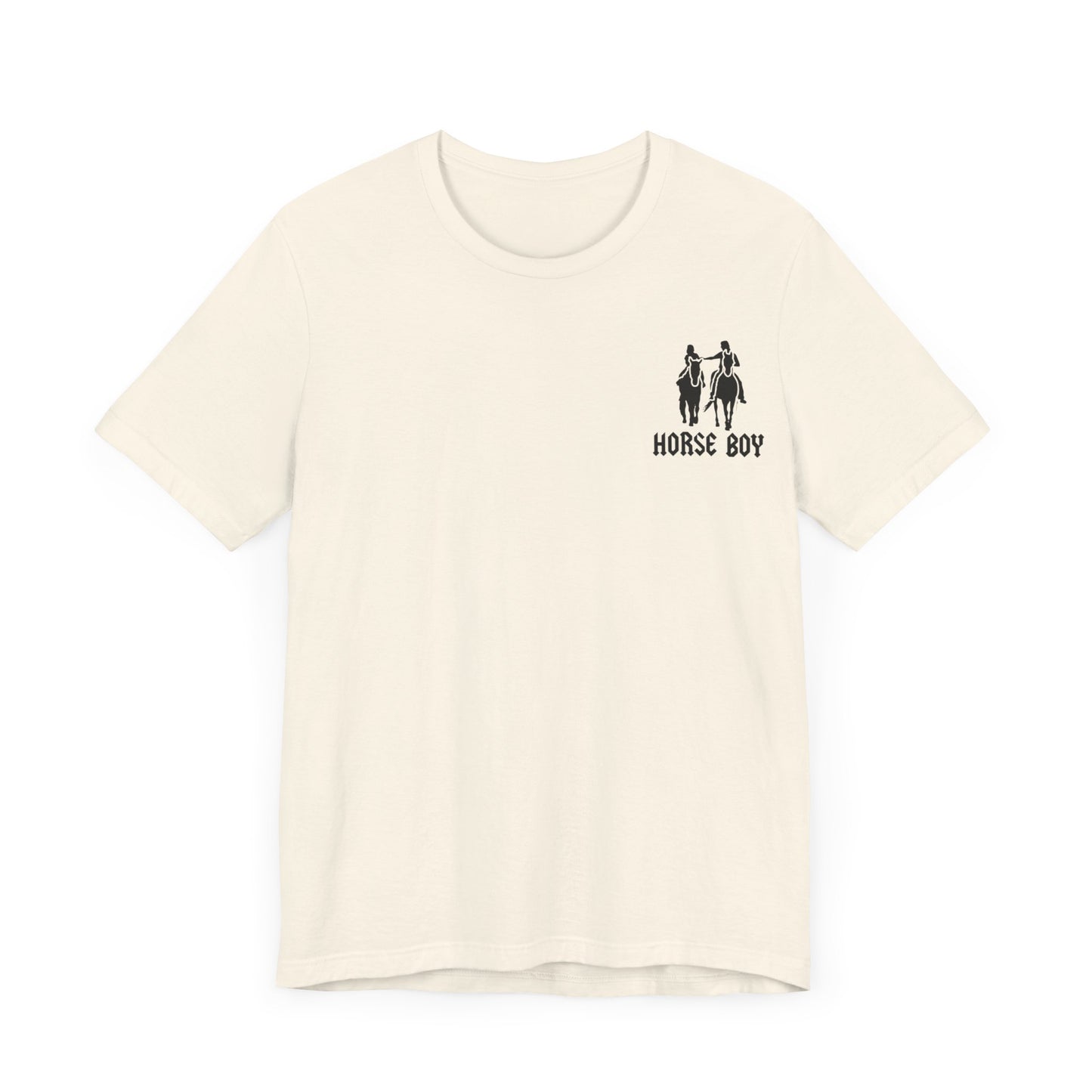 Horse Boy - Live Free Ride Free - Light colors -  Unisex Jersey Short Sleeve Tee