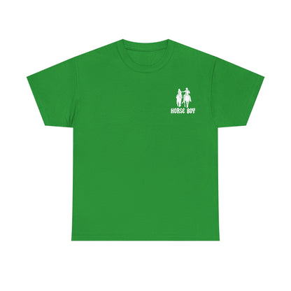 EU Printer - Horse Boy - Unisex Heavy Cotton Tee