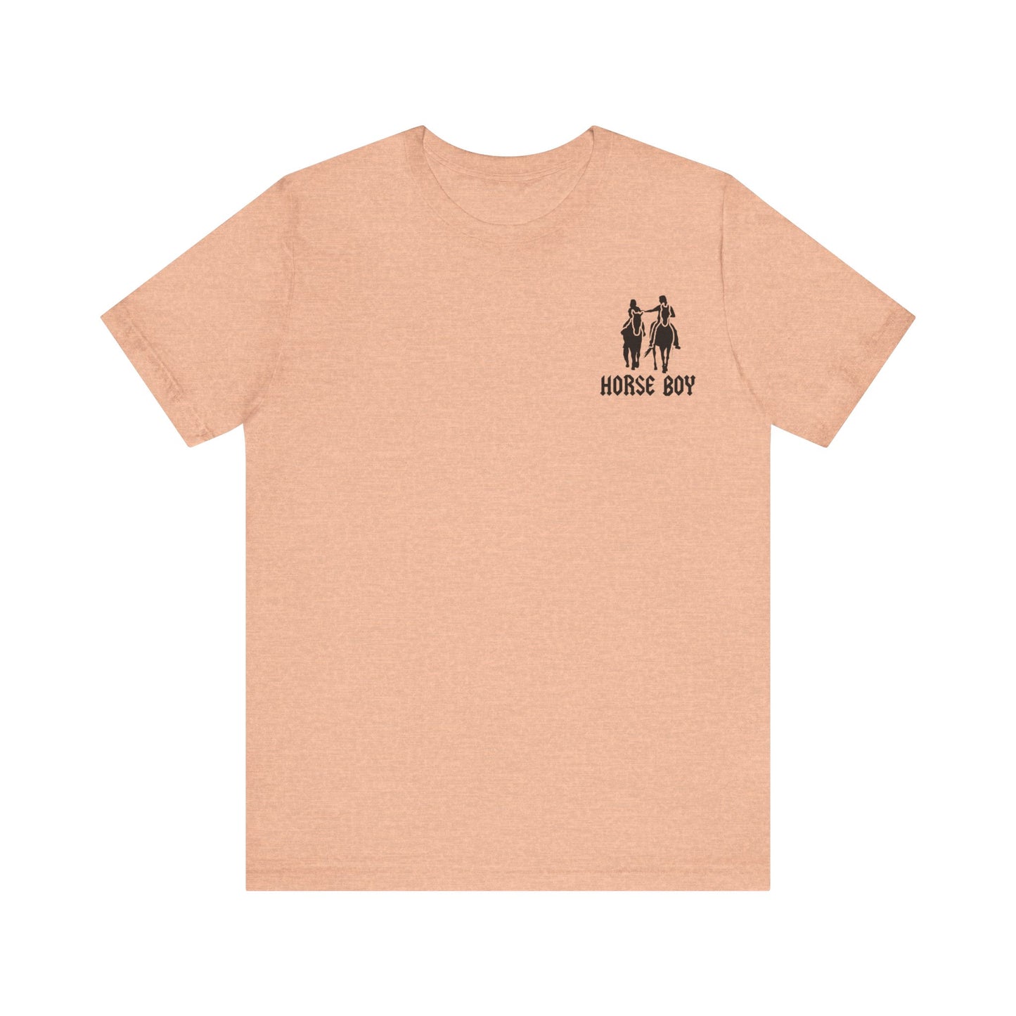 Horse Boy - Live Free Ride Free - Light colors -  Unisex Jersey Short Sleeve Tee