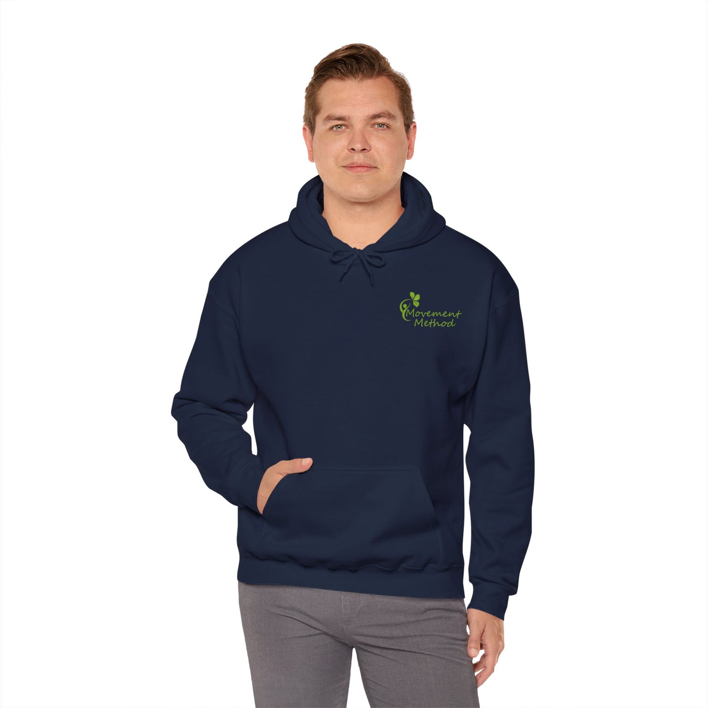 Movement Method - Dark URL - Unisex Heavy Blend™ Hooded Sweatshirt