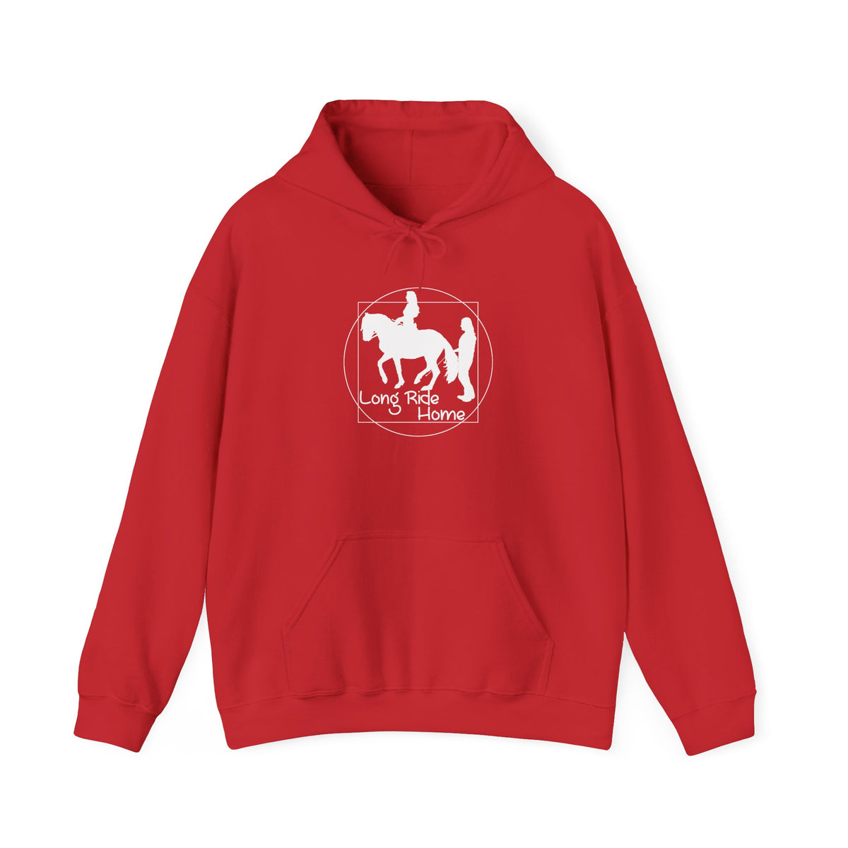 Long Ride Home White Logo Hoodie