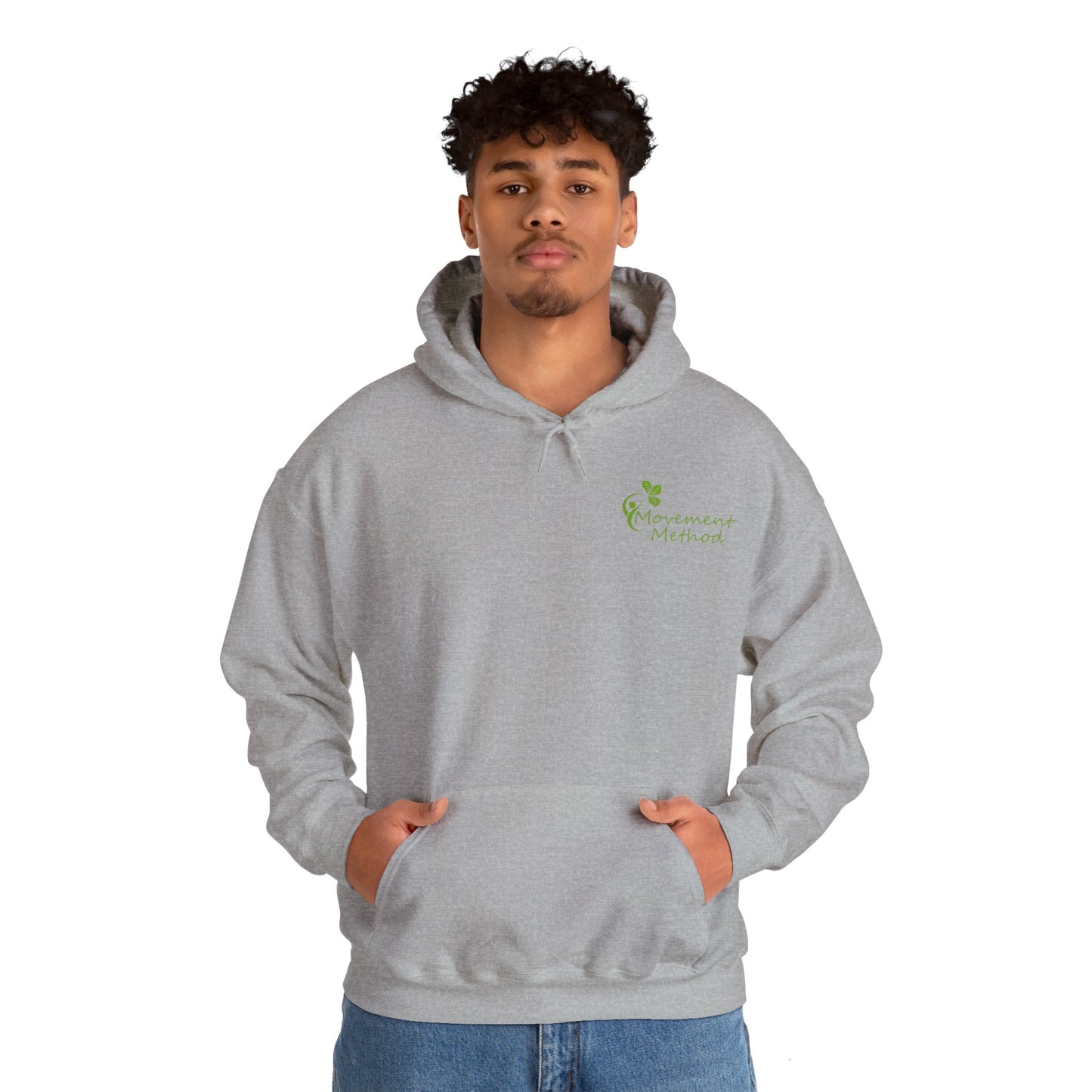 Movement Method - Dark URL - Unisex Heavy Blend™ Hooded Sweatshirt