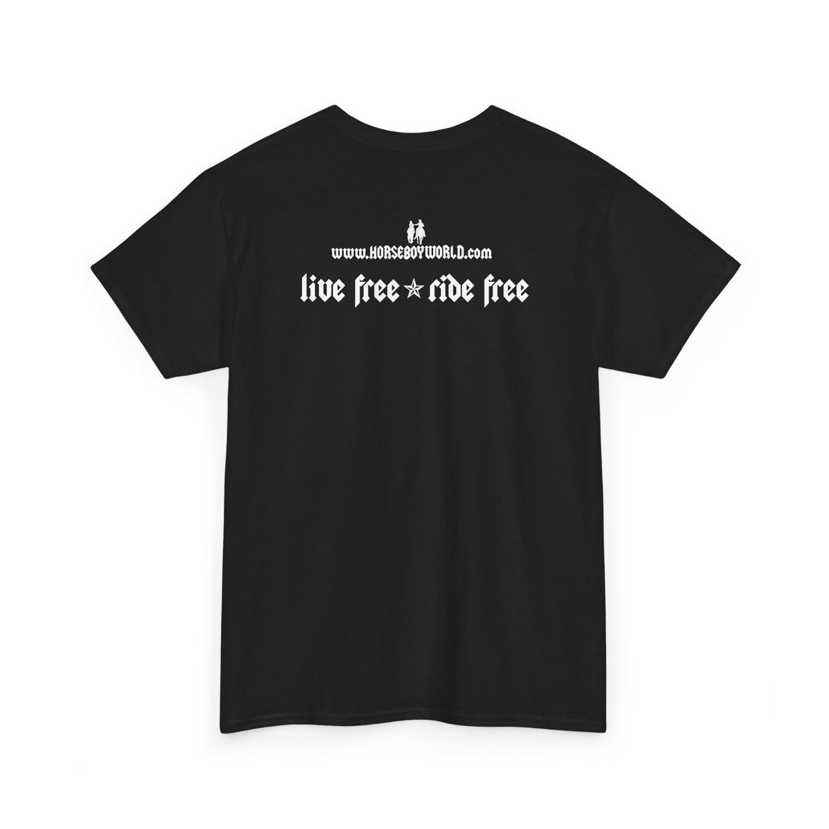 EU Printer - Horse Boy - Unisex Heavy Cotton Tee