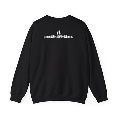 Live Free Ride Free - Light Letters - Unisex Heavy Blend™ Crewneck Sweatshirt