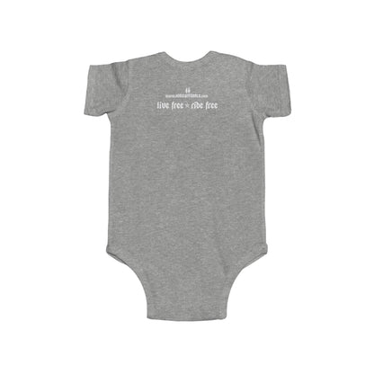 Live Free Ride Free - Infant Fine Jersey Bodysuit