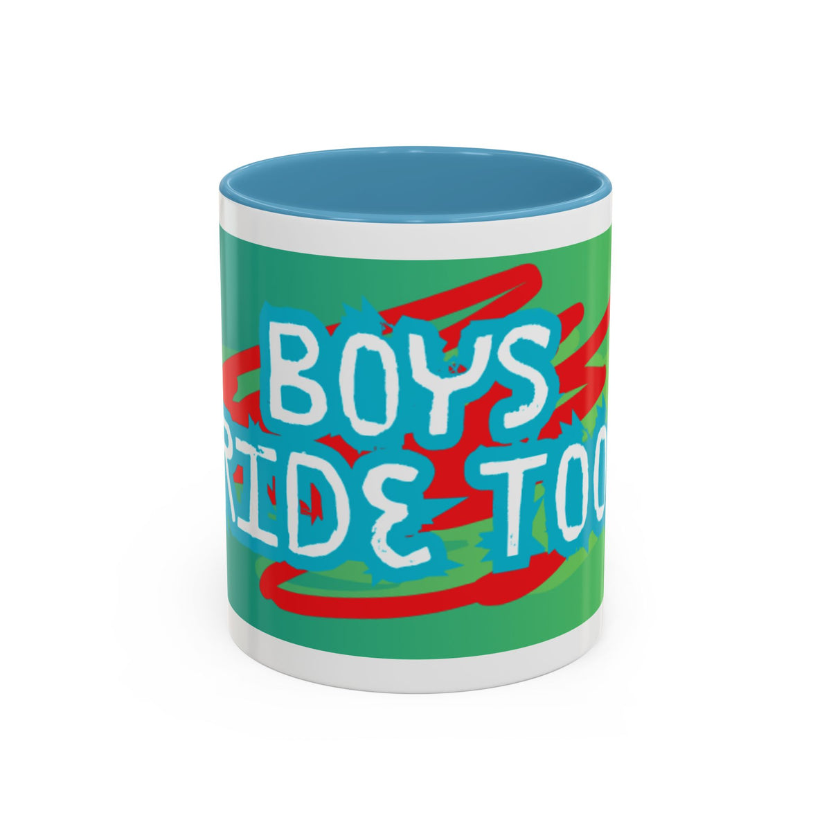 Boys Ride Too - US -  Coffee Mug (11, 15oz)