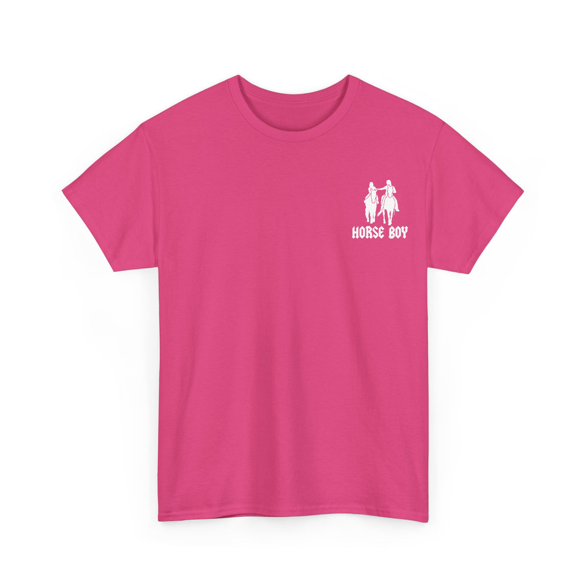 EU Printer - Horse Boy - Unisex Heavy Cotton Tee