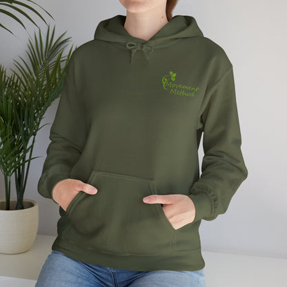 Movement Method - Light Colored URL - Unisex Heavy Blend™ Hooded Sweatshirt
