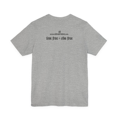 Horse Boy - Live Free Ride Free - Light colors -  Unisex Jersey Short Sleeve Tee