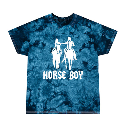 Horse Boy - Tie-Dye Tee, Crystal