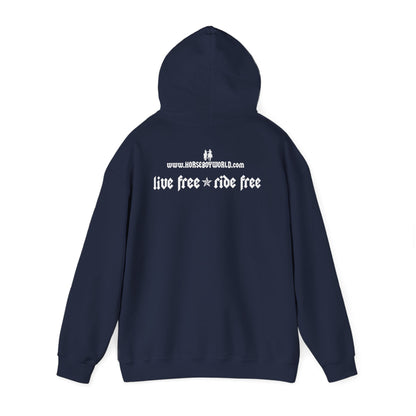 EU printer - Horse Boy Hoodie - Unisex Heavy Blend™ Hooded Sweatshirt
