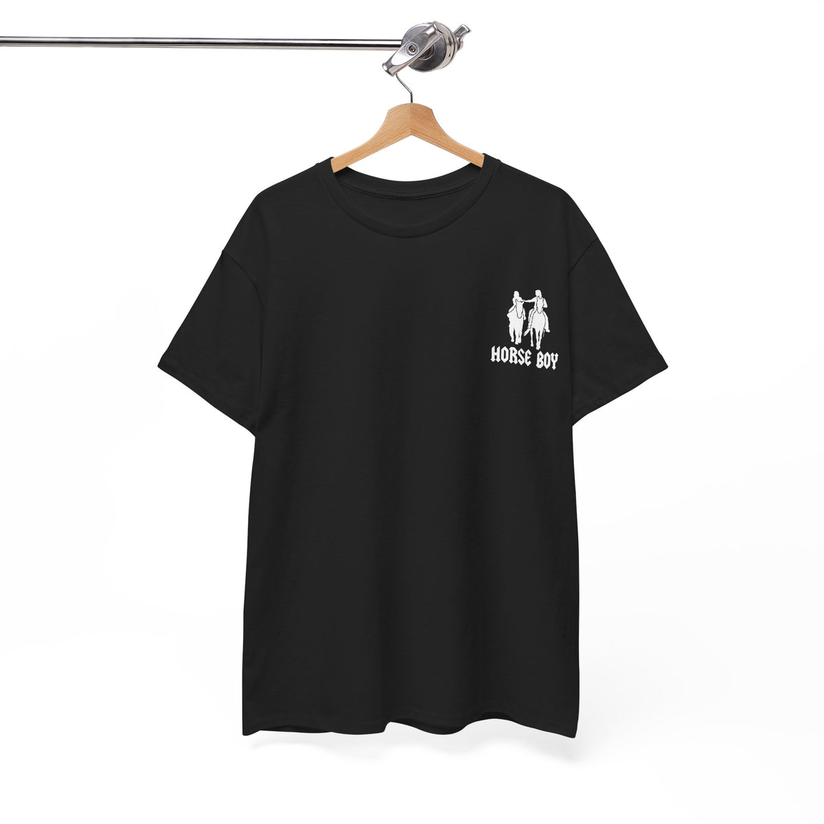 EU Printer - Horse Boy - Unisex Heavy Cotton Tee