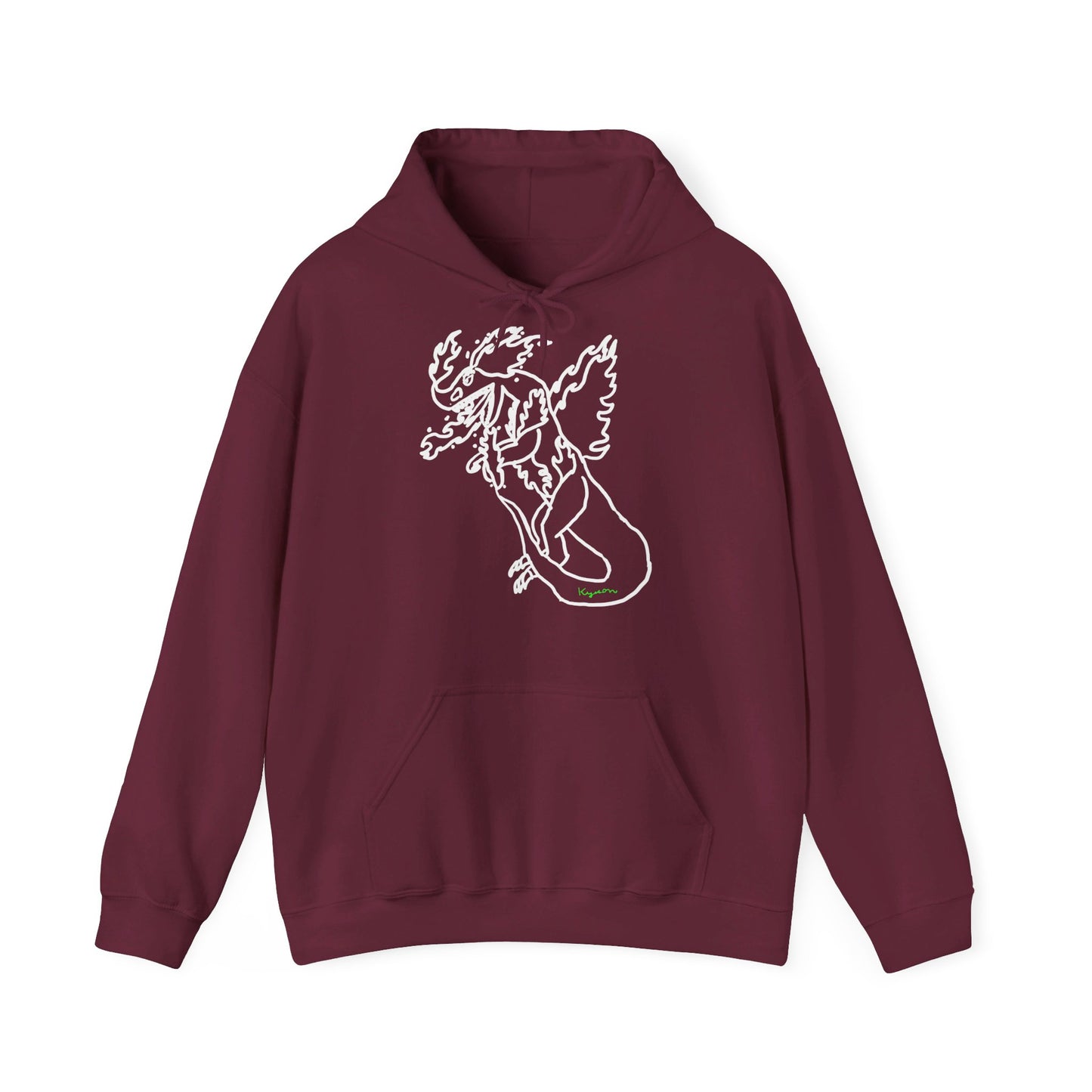 EU printer - Fireblizzard - Unisex Heavy Blend™ Hooded Sweatshirt