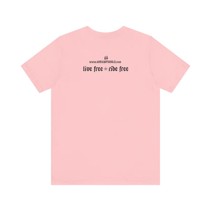 Horse Boy - Live Free Ride Free - Light colors -  Unisex Jersey Short Sleeve Tee