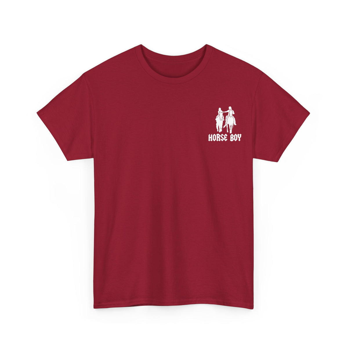 EU Printer - Horse Boy - Unisex Heavy Cotton Tee