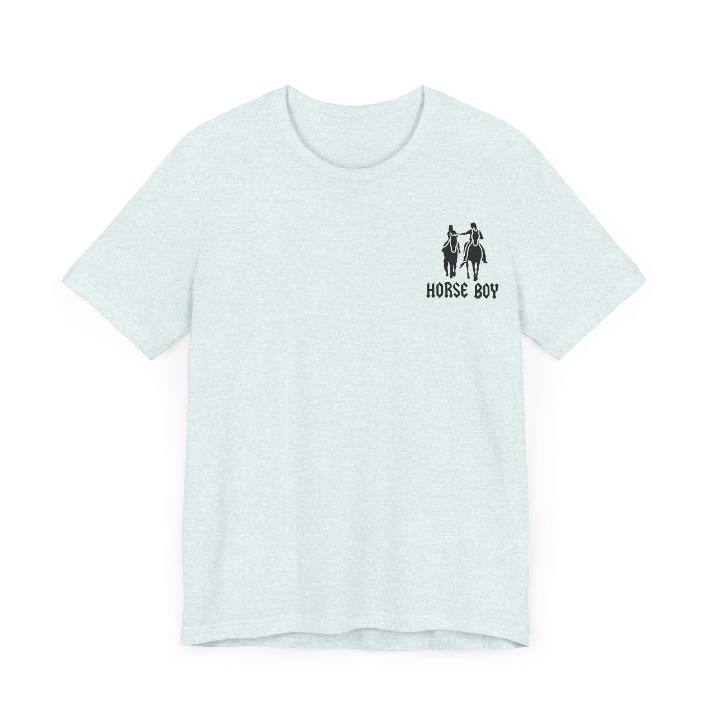 Horse Boy - Live Free Ride Free - Light colors -  Unisex Jersey Short Sleeve Tee
