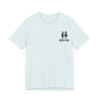 Horse Boy - Live Free Ride Free - Light colors -  Unisex Jersey Short Sleeve Tee