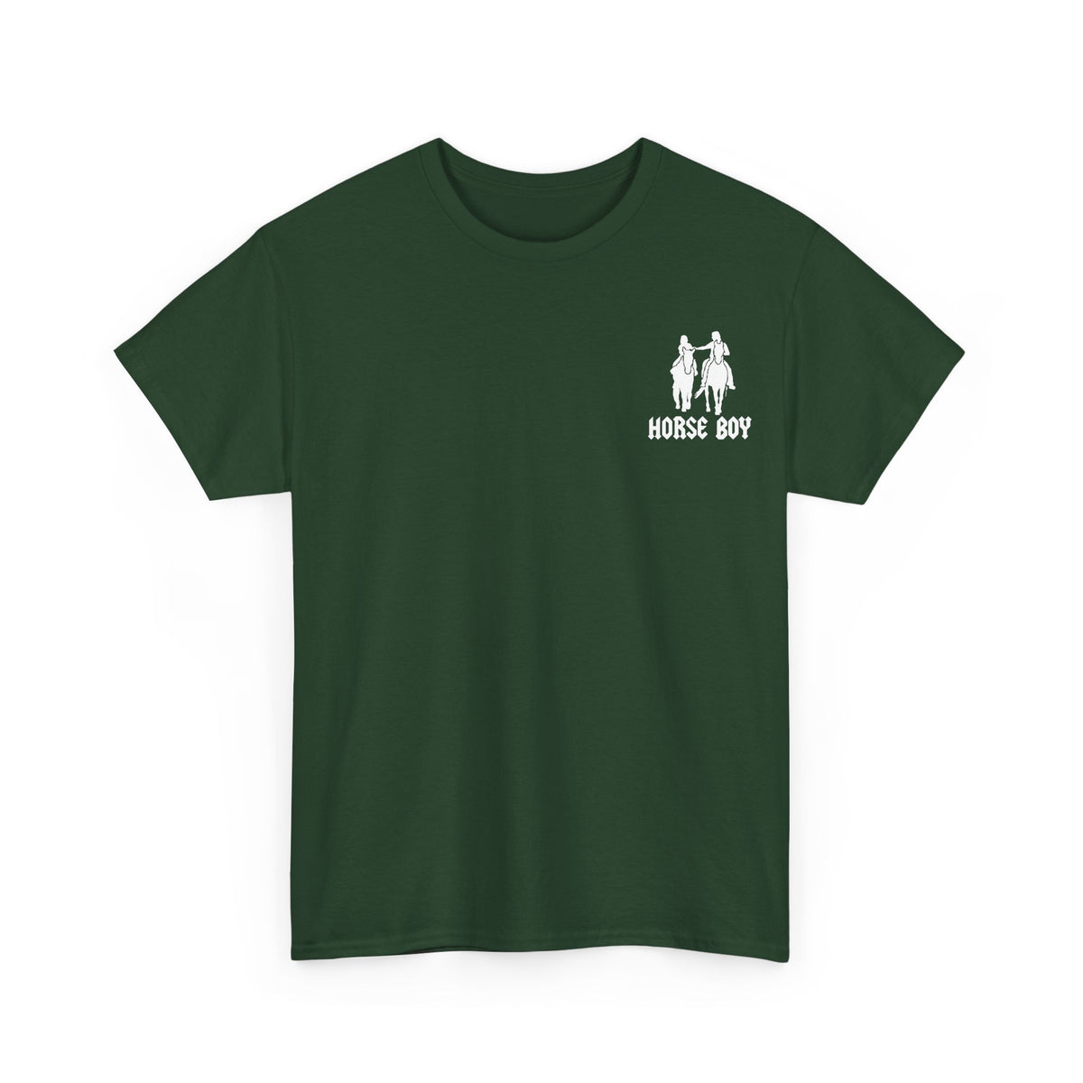 EU Printer - Horse Boy - Unisex Heavy Cotton Tee