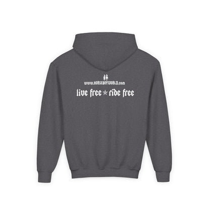Horse Boy - Youth Heavy Blend Hooded Sweatshirt