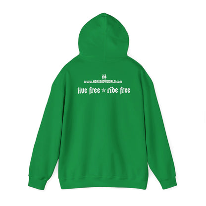 EU printer - Horse Boy Hoodie - Unisex Heavy Blend™ Hooded Sweatshirt