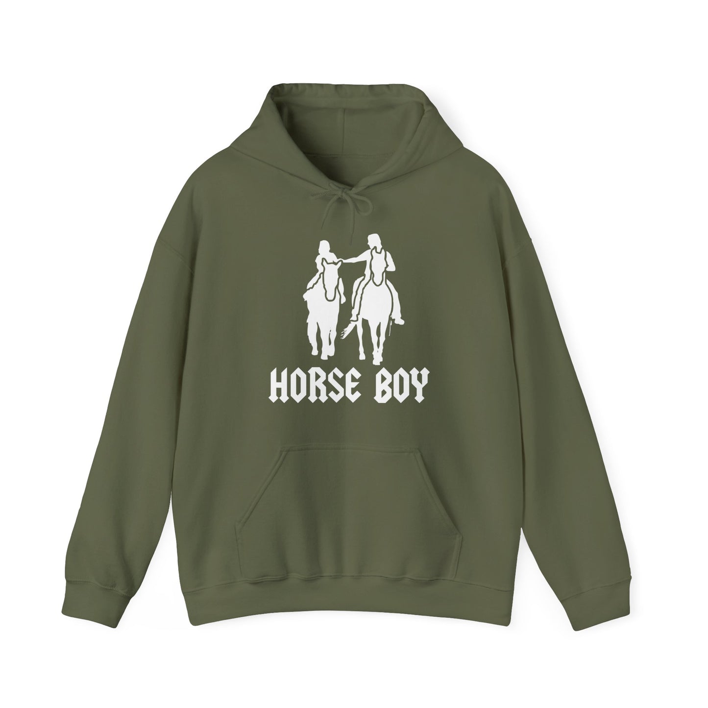 Horse Boy - Live Free Ride Free - Unisex Heavy Blend™ Hooded Sweatshirt