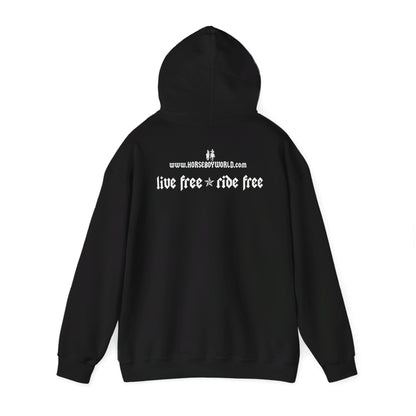 EU printer - Horse Boy Hoodie - Unisex Heavy Blend™ Hooded Sweatshirt