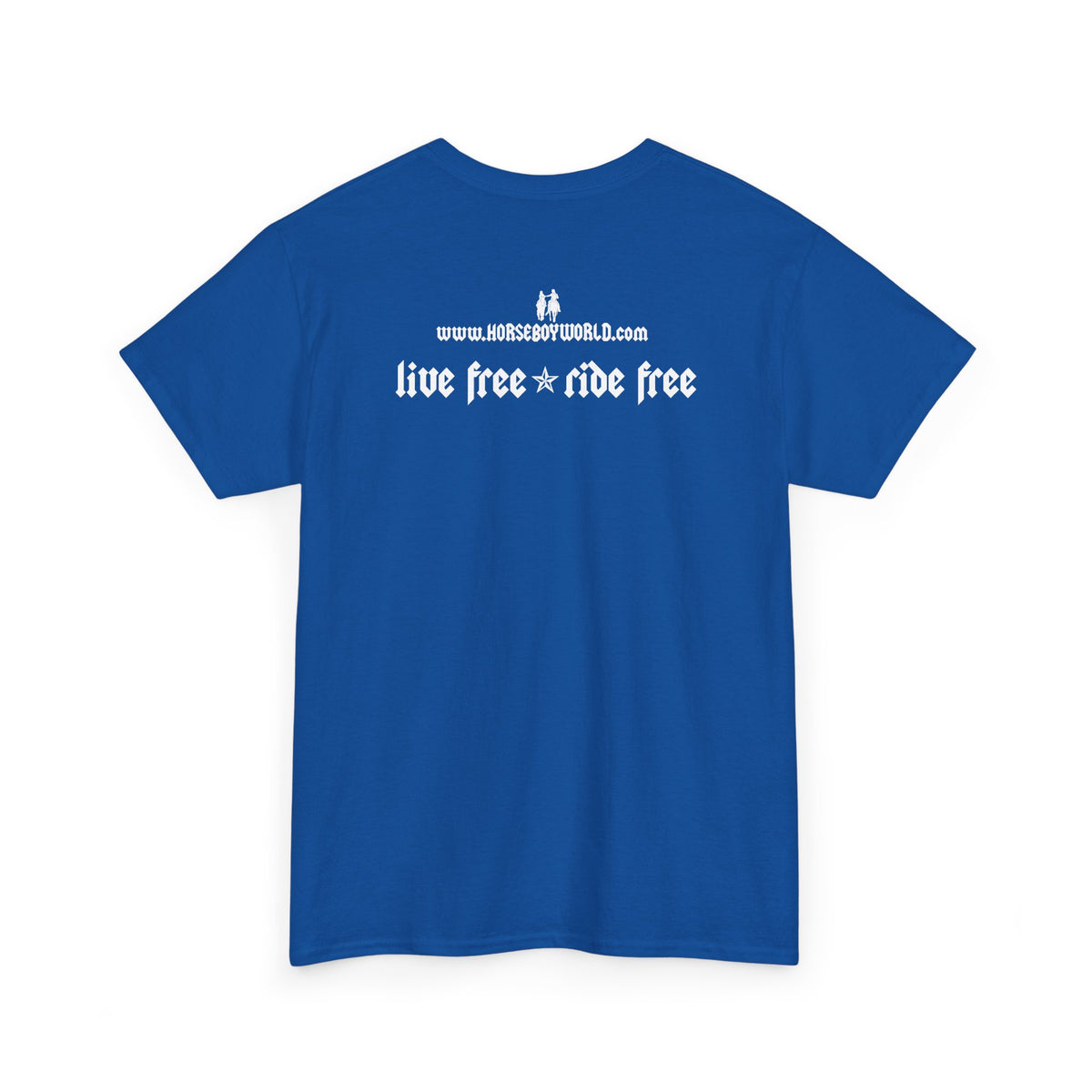 EU Printer - Horse Boy - Unisex Heavy Cotton Tee