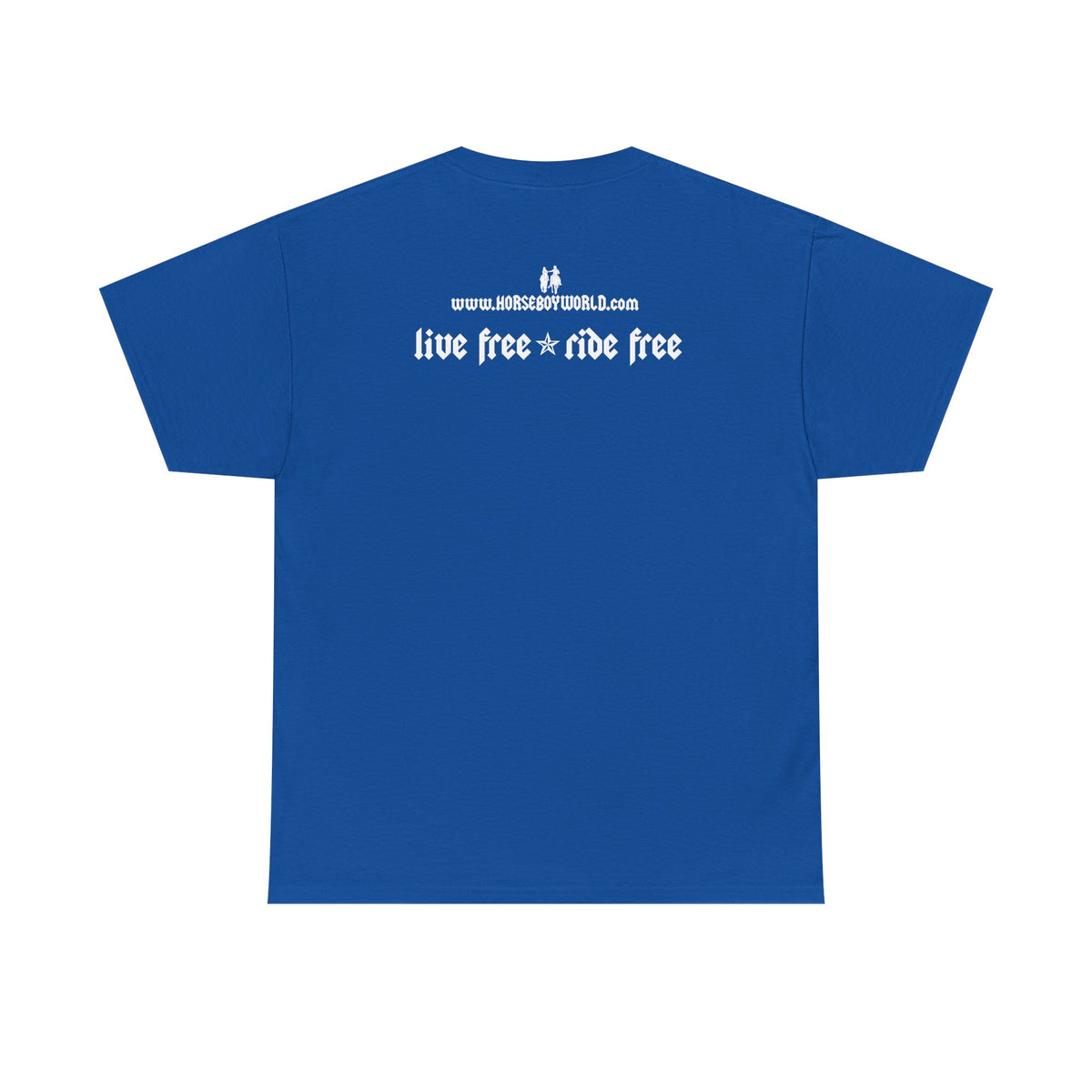 EU Printer - Horse Boy - Unisex Heavy Cotton Tee
