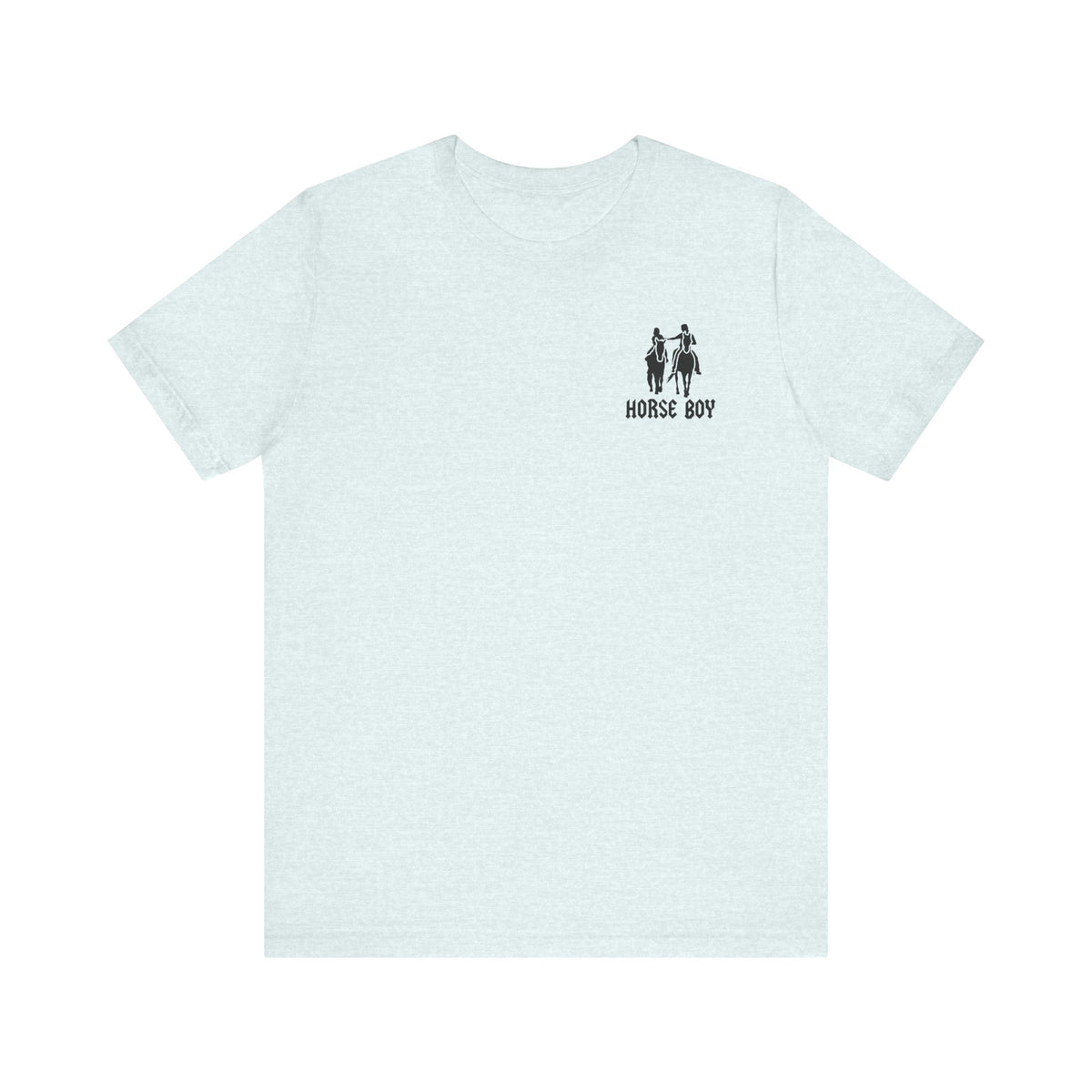 Horse Boy - Live Free Ride Free - Light colors -  Unisex Jersey Short Sleeve Tee