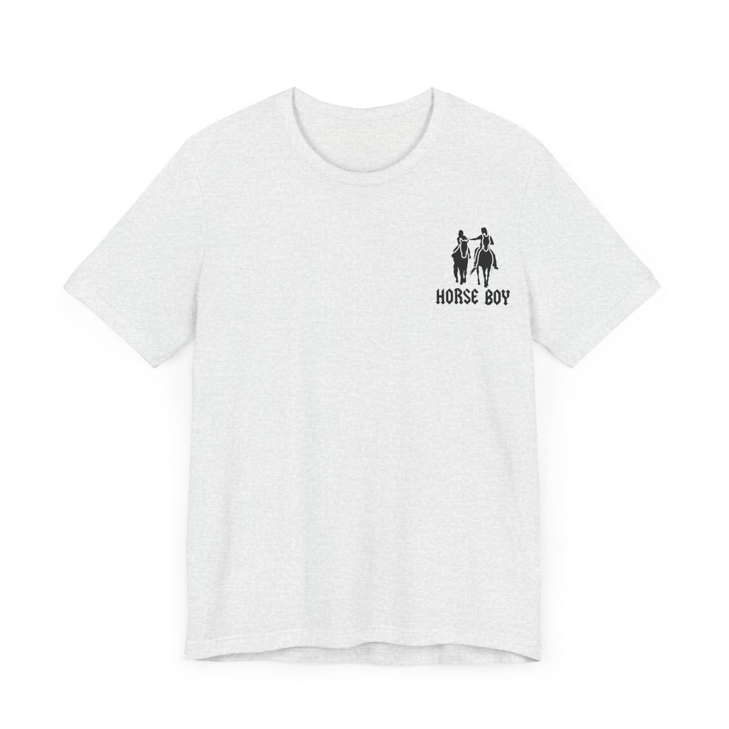 Horse Boy - Live Free Ride Free - Light colors -  Unisex Jersey Short Sleeve Tee