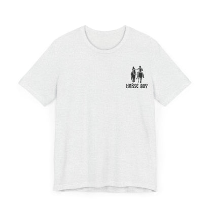 Horse Boy - Live Free Ride Free - Light colors -  Unisex Jersey Short Sleeve Tee