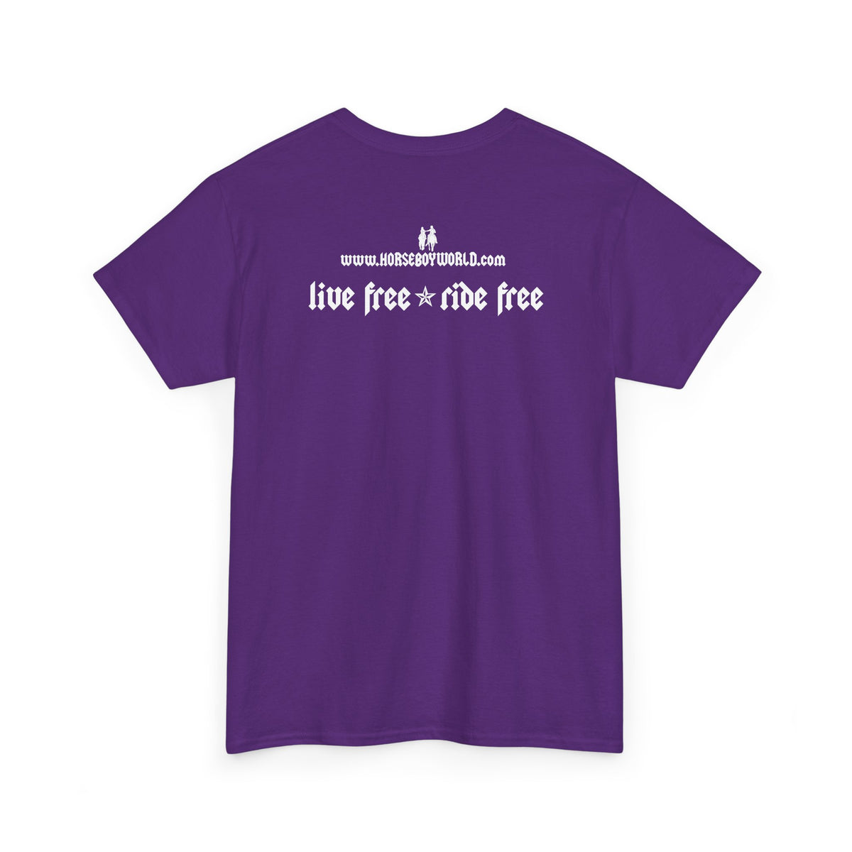 EU Printer - Horse Boy - Unisex Heavy Cotton Tee