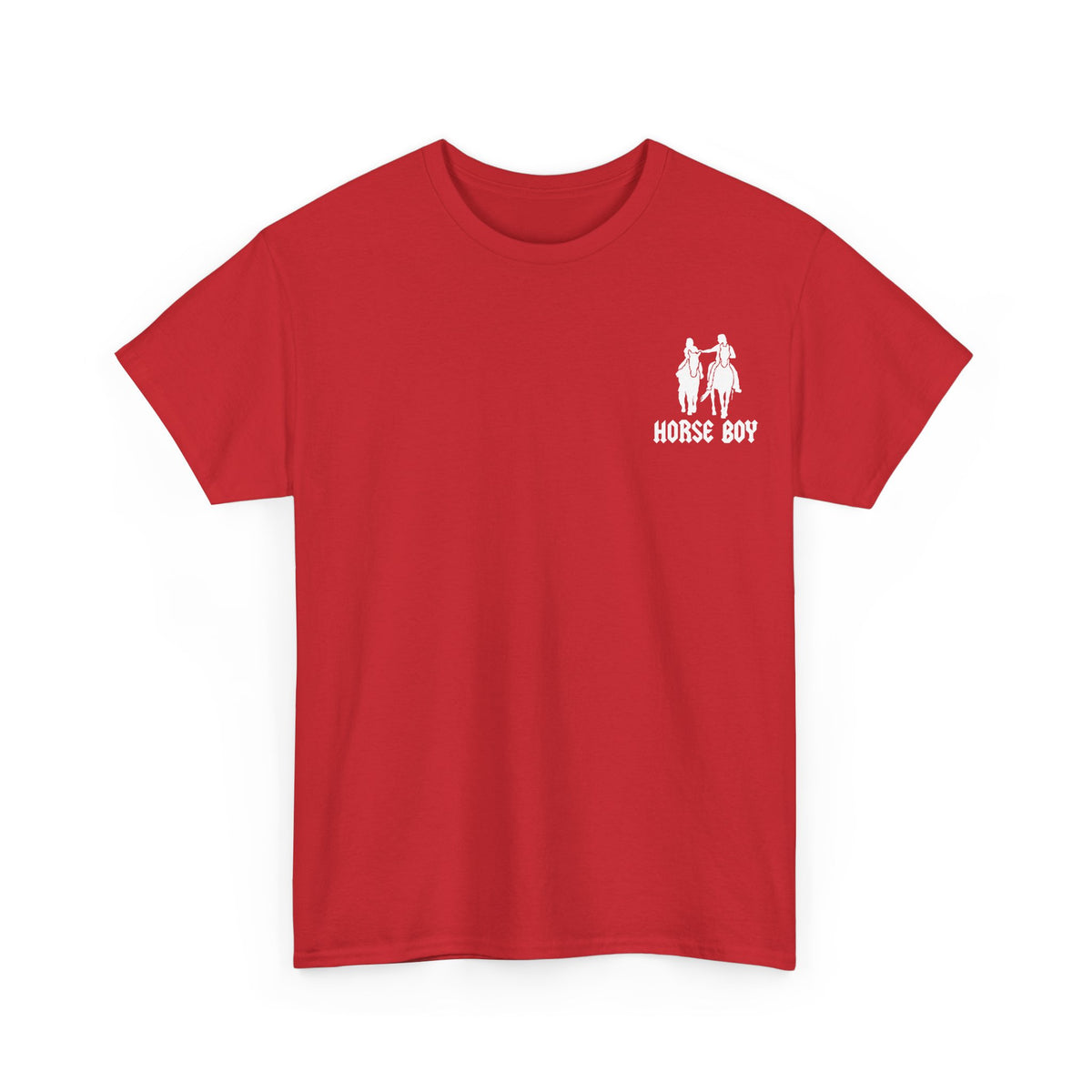 EU Printer - Horse Boy - Unisex Heavy Cotton Tee