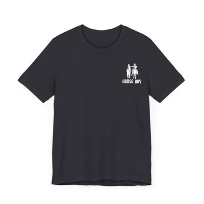 Horse Boy - Live Free Ride Free - Unisex Jersey Short Sleeve Tee